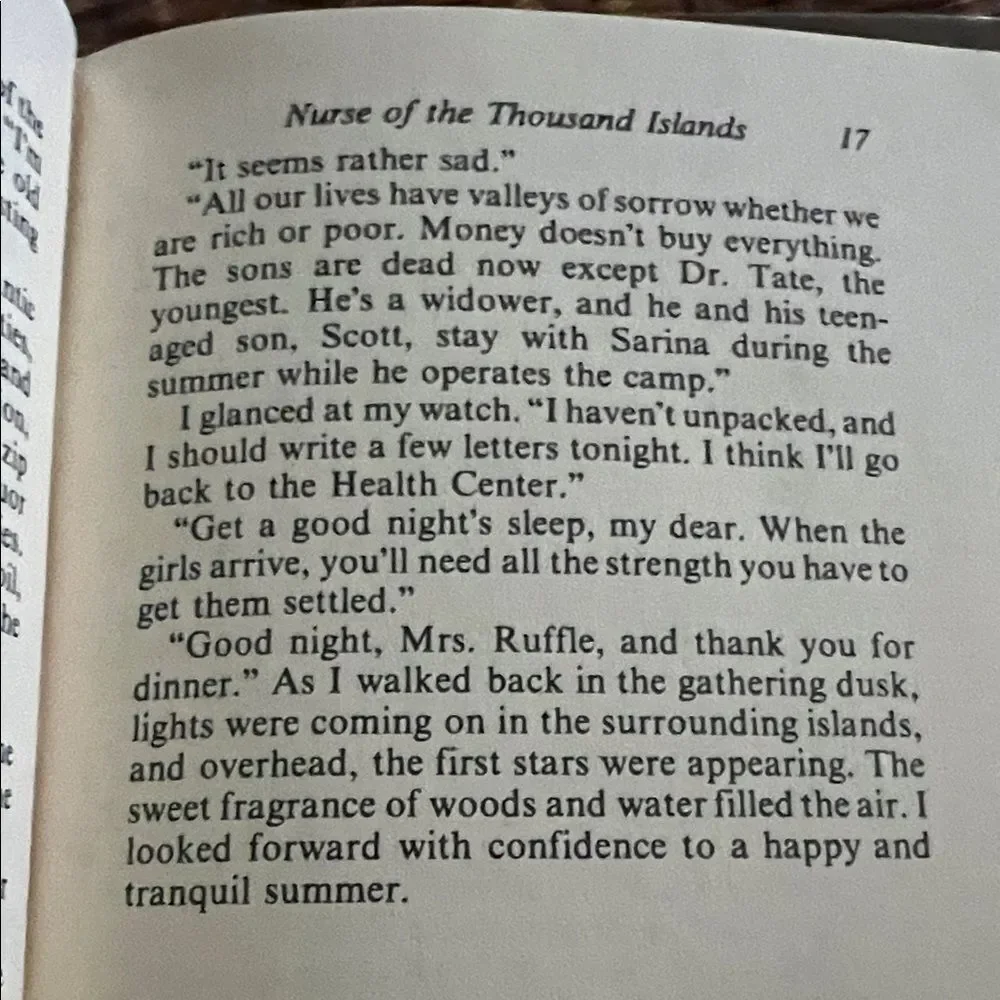 #0973+ Nurse of the Thousand Islands Book